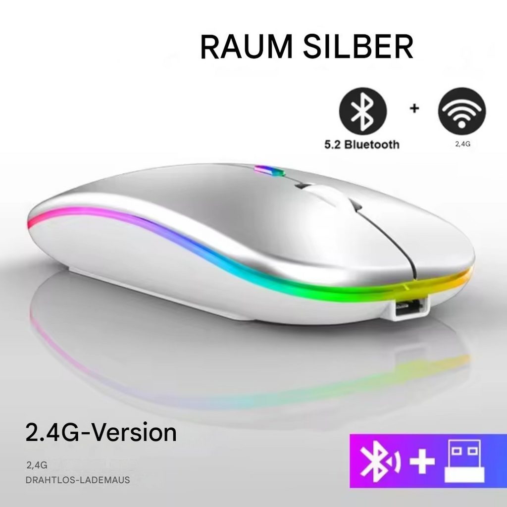 MONTEGONI Kabellose RGB Gaming Maus